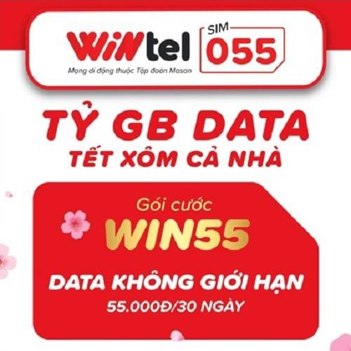 Đánh Giá Và Mua Sim Wintel 55k - Không giới hạn Data