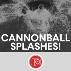Sound Effects: Big Room Sound Cannonball - Water WAV