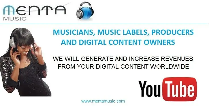 Menta Music Phân Phối Âm Nhạc Và YouTube Content ID [FREE]