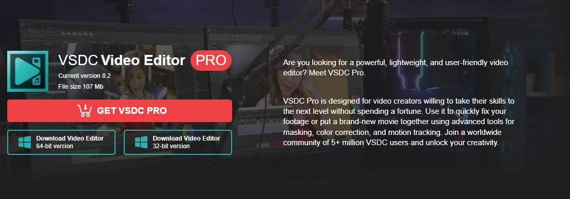 VSDC Video Editor Pro Full Version - Phần mềm chỉnh sửa video