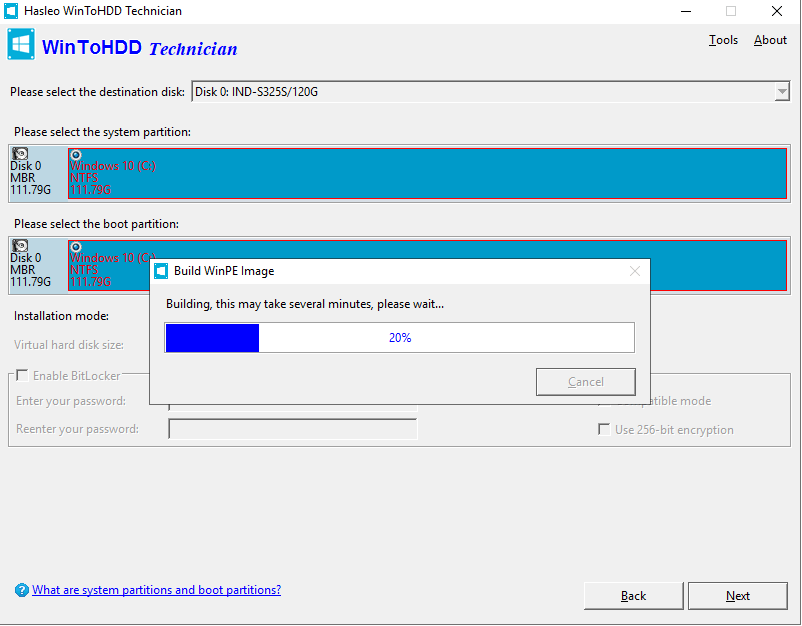 Cài Windows Trực Tiếp Từ Ổ Cứng | WinToHDD 5.4 Full