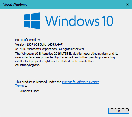 Microsoft Windows 10 LTSB 2016 Full ISO