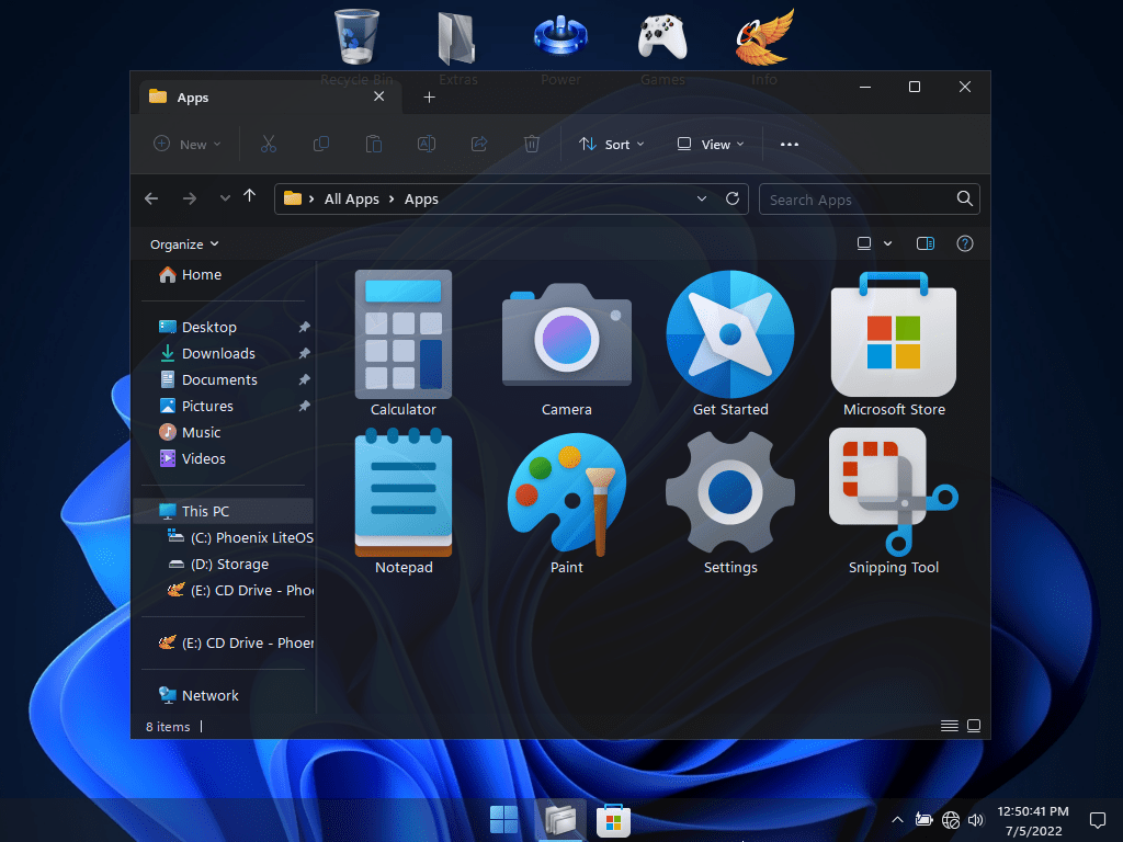 Windows 11 Phoenix LiteOS 11 Ultralight Ultimate