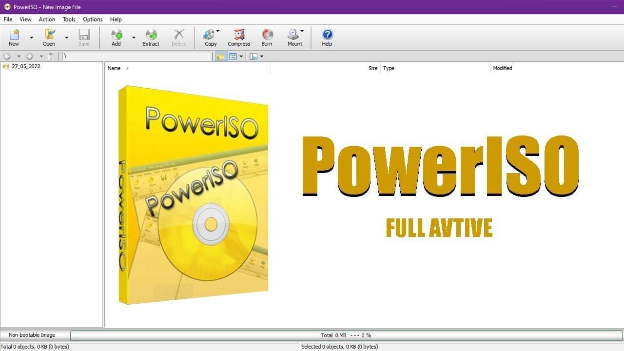 PowerISO 8.2 Full Active - Ghi, Tạo đĩa ảo [REPACK]