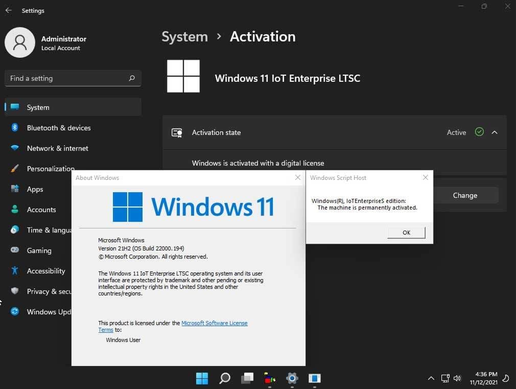 Windows 11 LTSC REMASTERED Ultra v21H2 | Super shortened