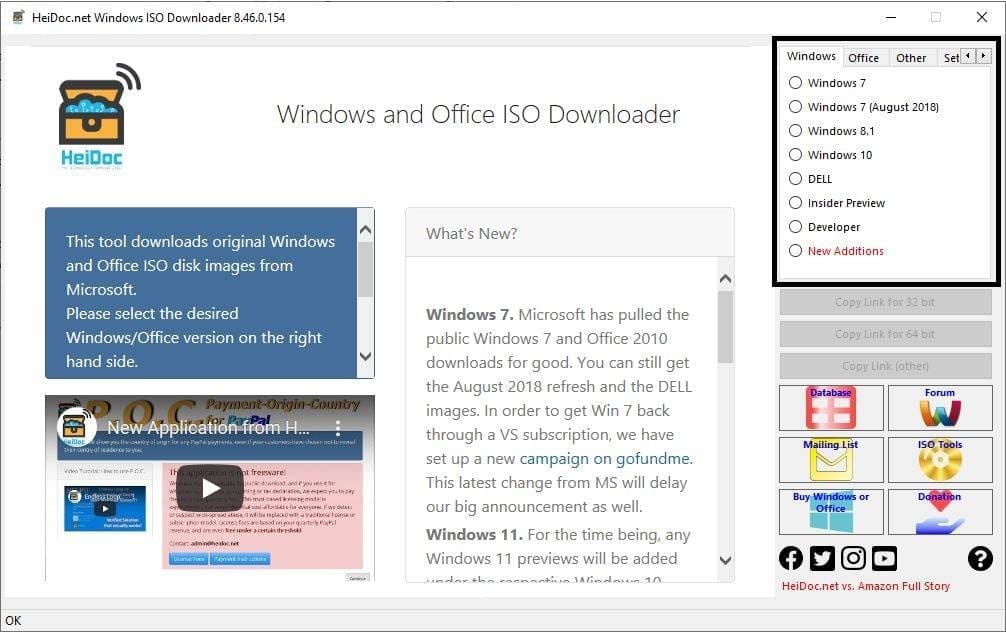 Công cụ tải Windows và Office từ Microsoft