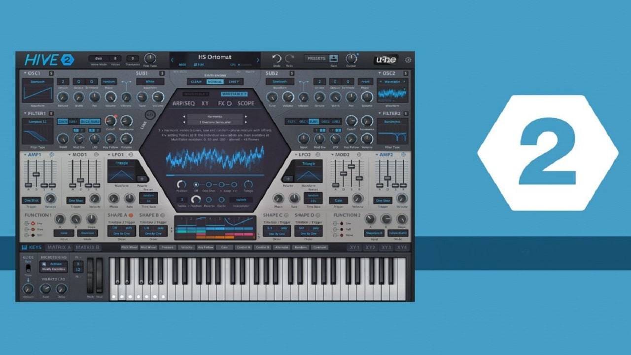 VST Hive 2.1 [WiN] Full Pre-activate | Sleek, streamlined, supercharged.